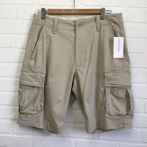 BEIGE Cargo Old Navy cargo men’s shorts safari soft cotton spandex elastane 30